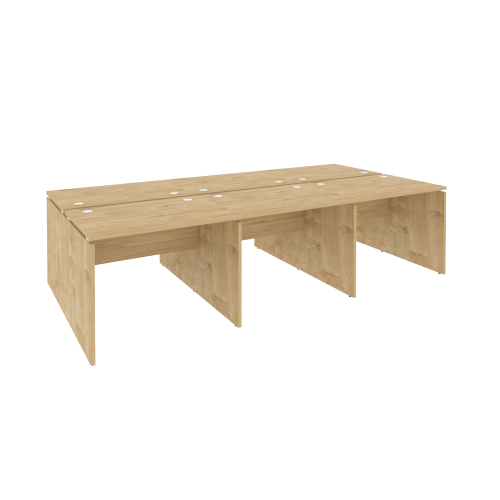 Onix Рабочая станция O.D.RS-6.1.7 Тиквуд Светлый 2940*1475*750