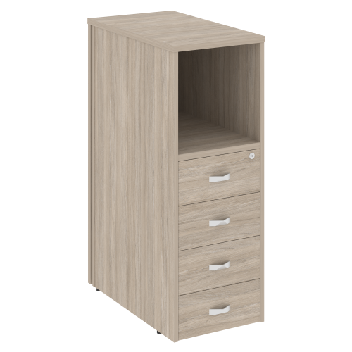 Onix Тумба 4 ящика завершающая, левая O.R-TV-4 (L) Дуб Аттик 436*767*1185
