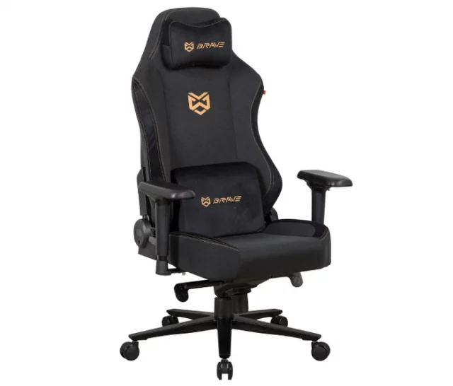 Компьютерное поворотное кресло BRAVE AF-3 Hawk Black (ткань, черный)