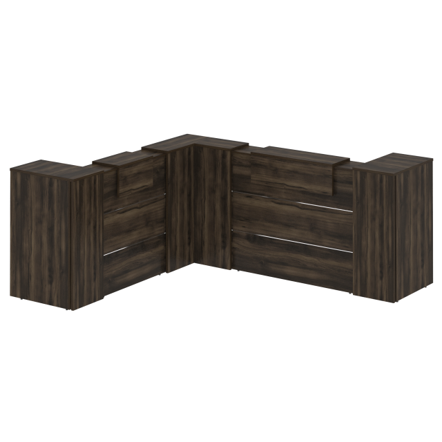 Onix Ресепшн O.R-K-33 Дуб Мали 2607*3007*1187