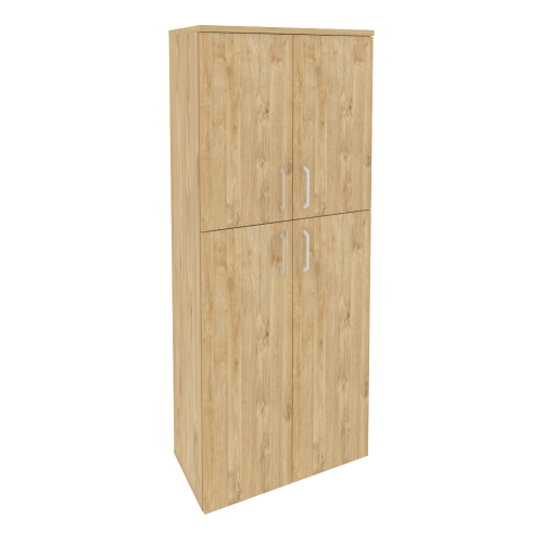 Onix Шкаф высокий широкий O.ST-1.8 Тиквуд Светлый 800*420*1977
