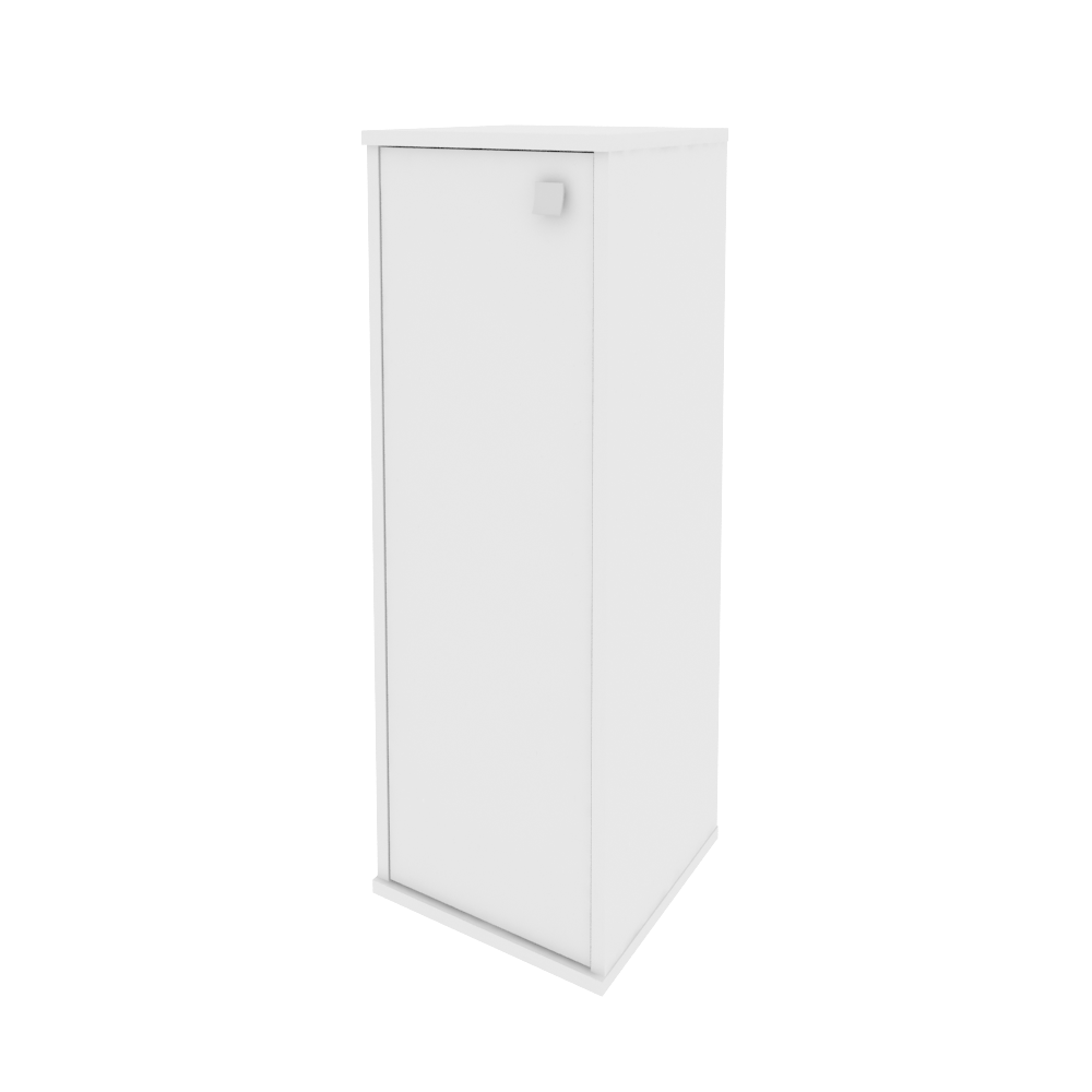 Style Шкаф средний узкий левый Л.СУ-2.3 (L) Белый 412*410*1215