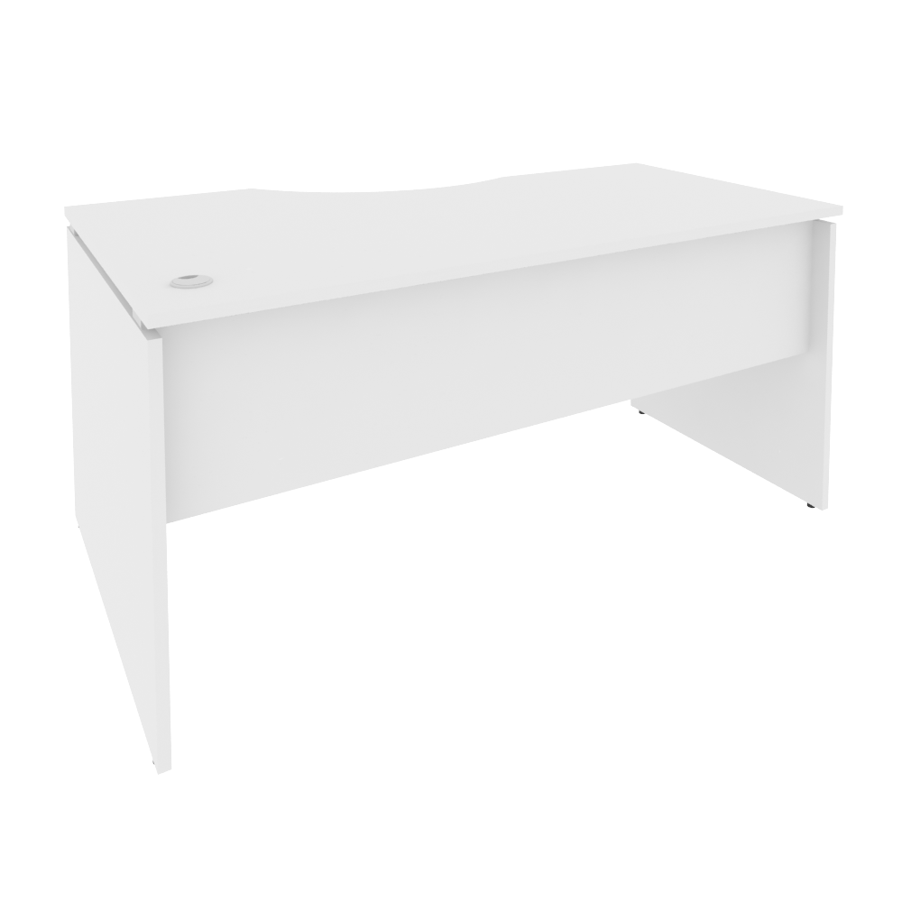 Style Стол криволинейный правый Л.СА-1 (R) Белый 1580*900*750