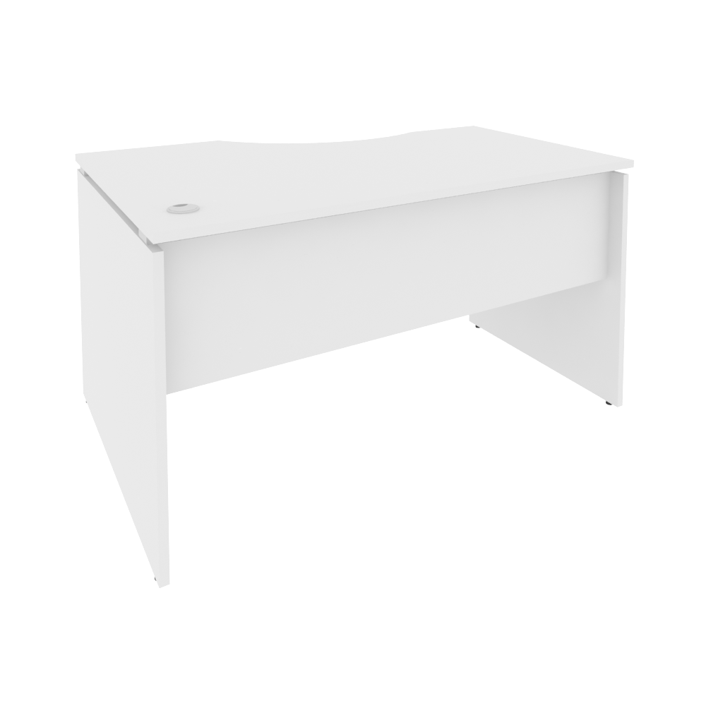 Style Стол криволинейный правый Л.СА-2 (R) Белый 1380*900*750