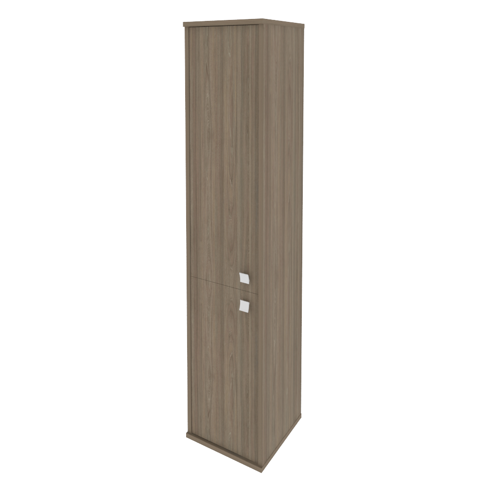 Style Шкаф высокий узкий левый Л.СУ-1.3 (L) Вяз Благородный 412*410*1980