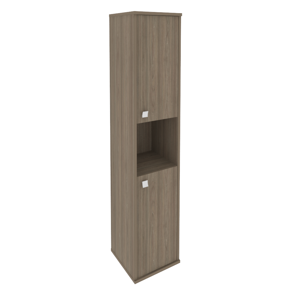 Style Шкаф высокий узкий правый Л.СУ-1.5 (R) Вяз Благородный 412*410*1980