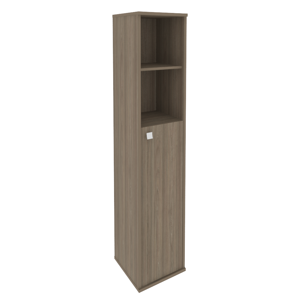 Style Шкаф высокий узкий правый Л.СУ-1.6 (R) Вяз Благородный 412*410*1980