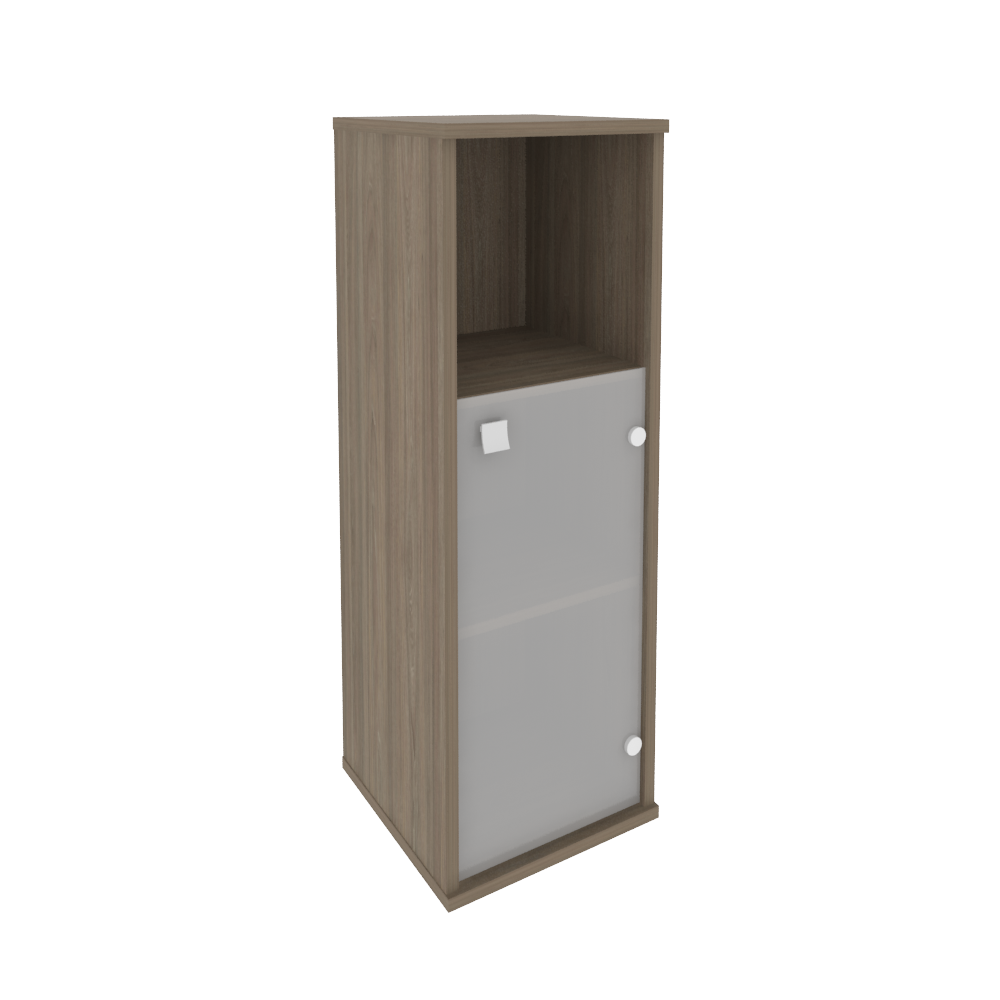 Style Шкаф средний узкий правый Л.СУ-2.2 (R) Вяз Благородный 412*410*1215