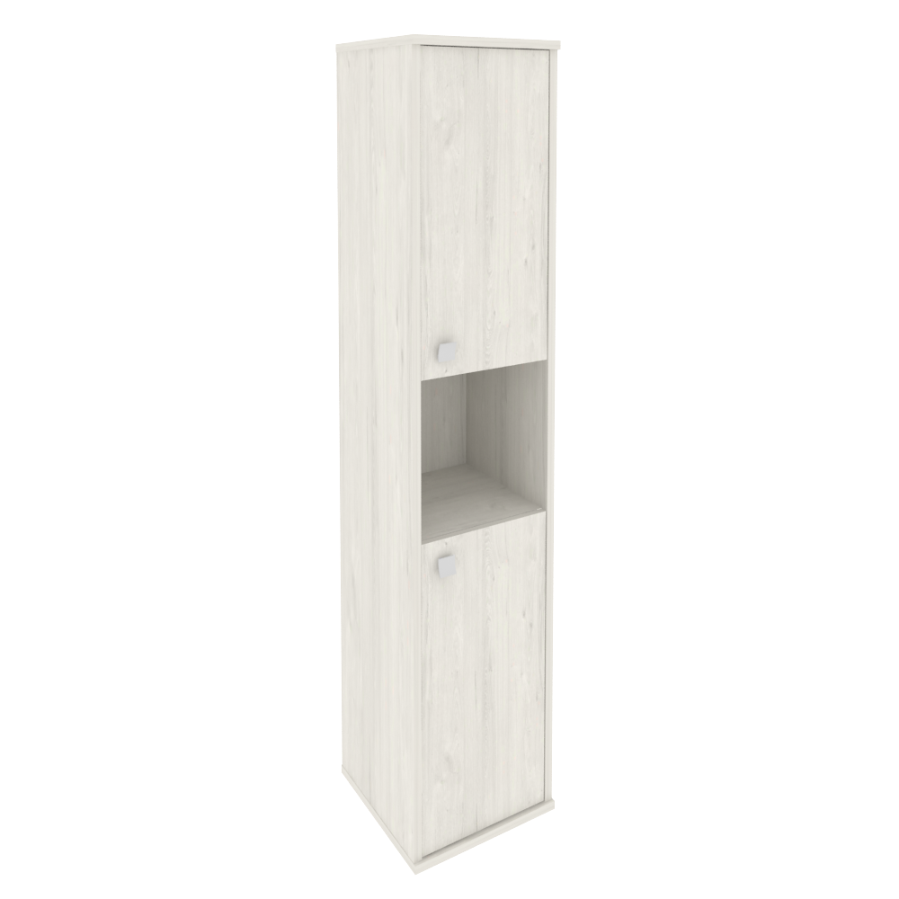 Style Шкаф высокий узкий правый Л.СУ-1.5 (R) Дуб Наварра 412*410*1980