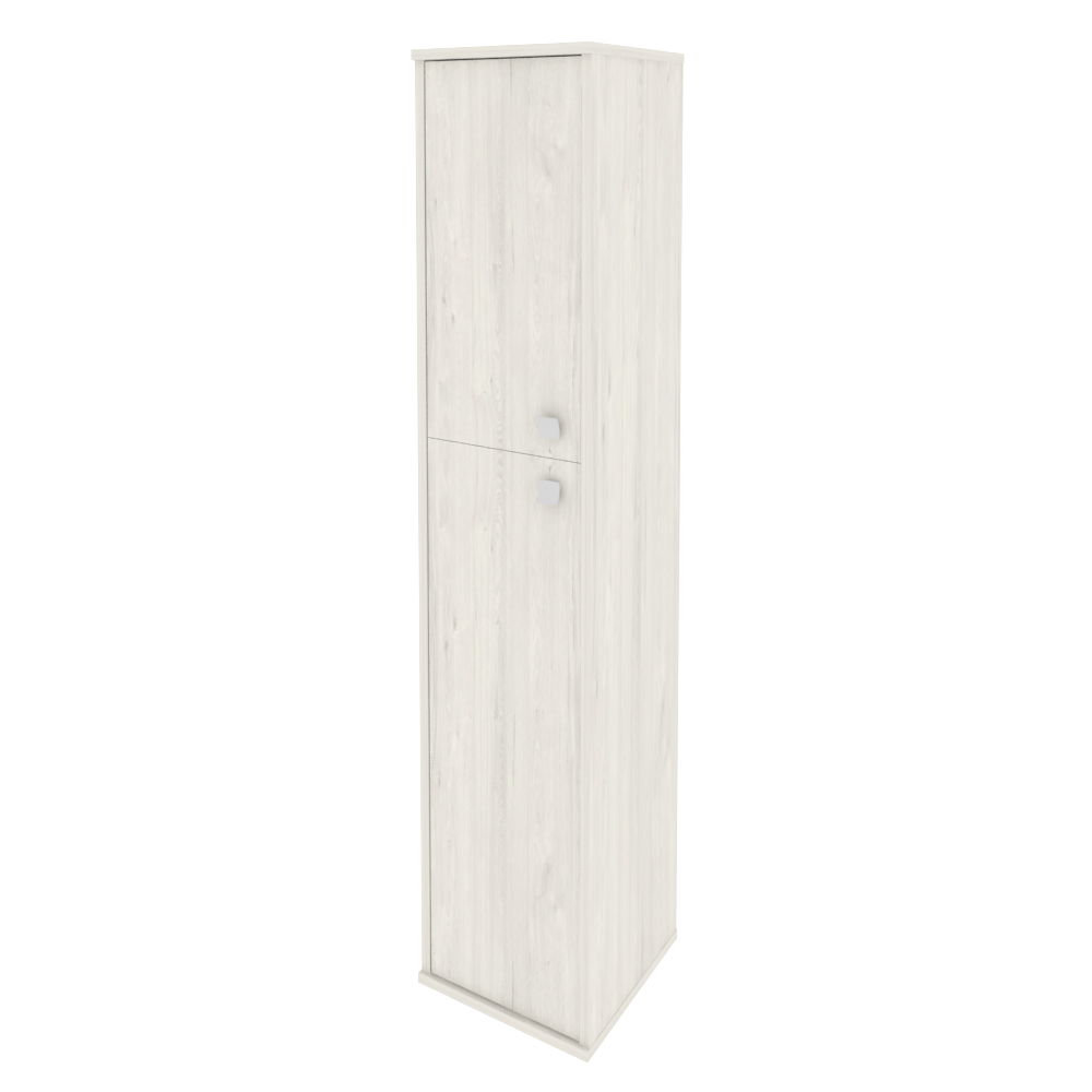 Style Шкаф высокий узкий левый Л.СУ-1.8 (L) Дуб Наварра 412*410*1980