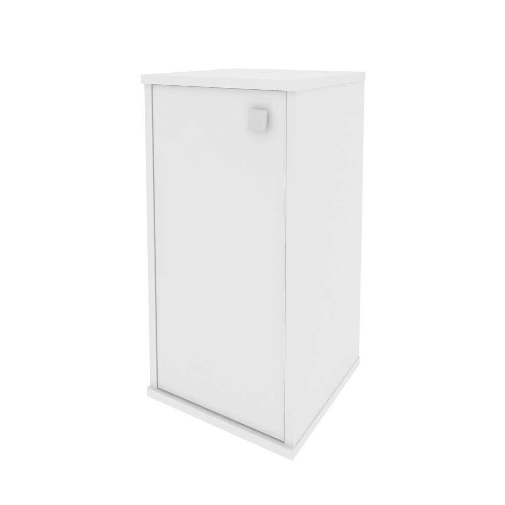 Style Шкаф низкий узкий левый Л.СУ-3.1 (L) Белый 412*410*828