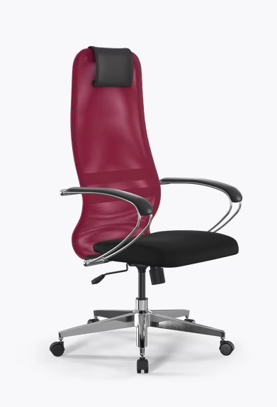 Кресло Sit 8 B1-8K - X1+UMF(X1) /Uh00/Wh00/K1cL(M09.B22.G18.W01) (Красный-Черный)