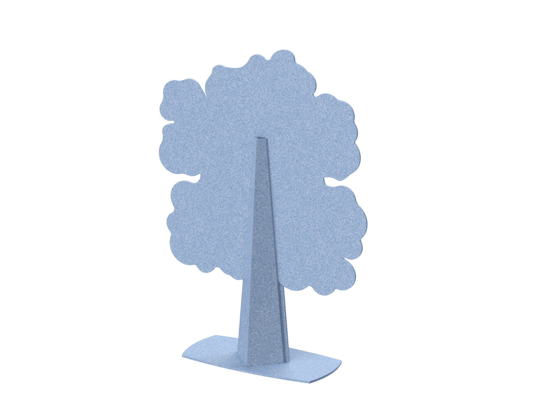 Перегородка "Дуб" 120х40х160 (11 Незабудка)