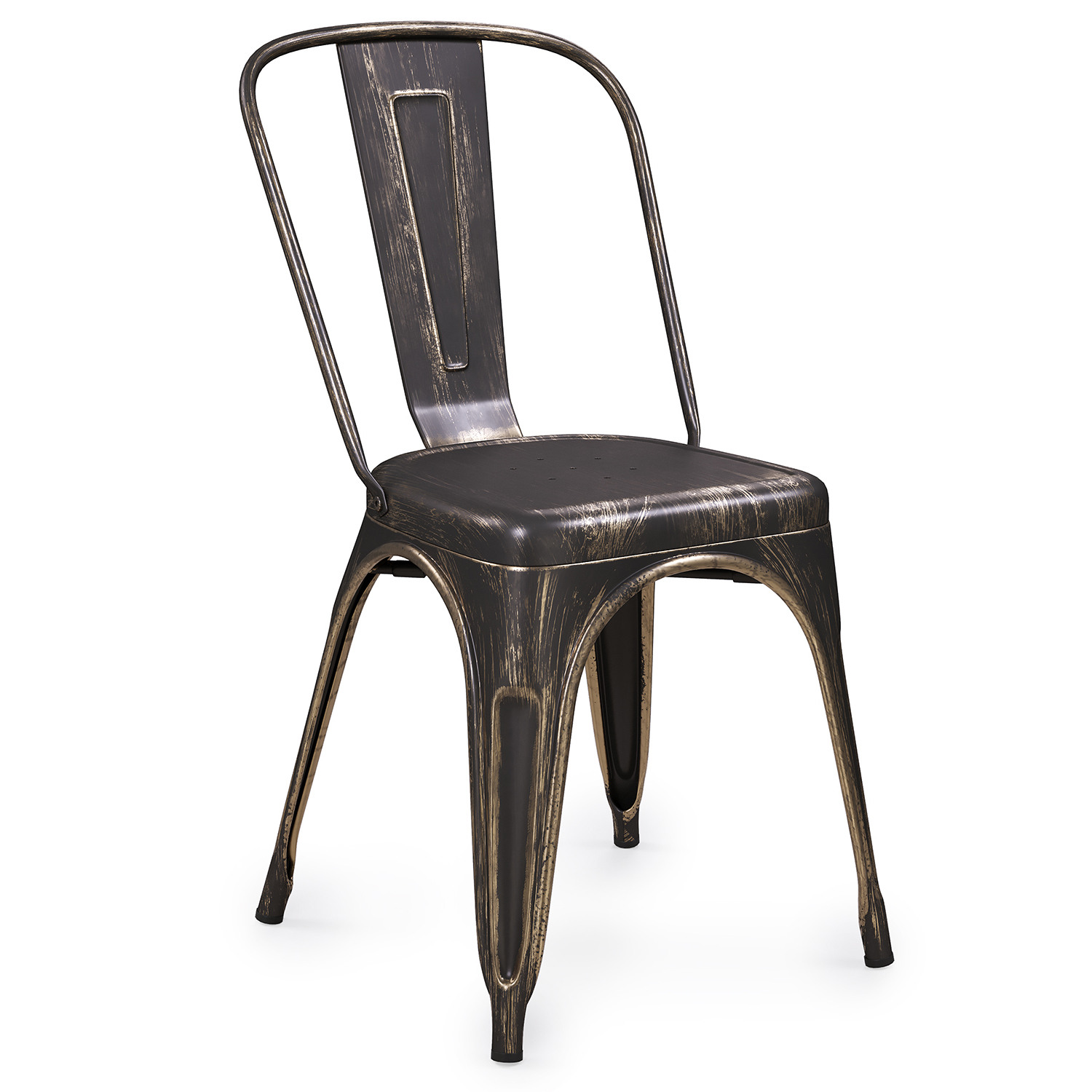 AL 402 MA.K4 Комплект из 4-х стульев металлических Bistro Vintage (440*500*860), в коробке