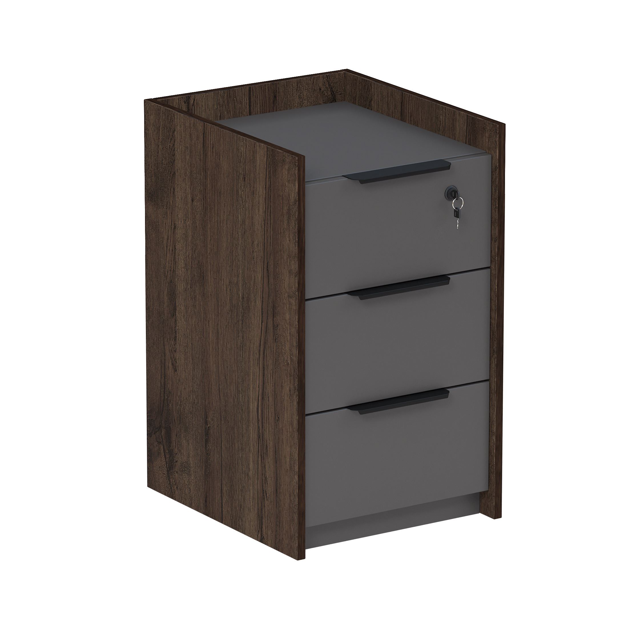 15ТПЯ.604 Тумба подкатная, с ящиками (400*460*670)