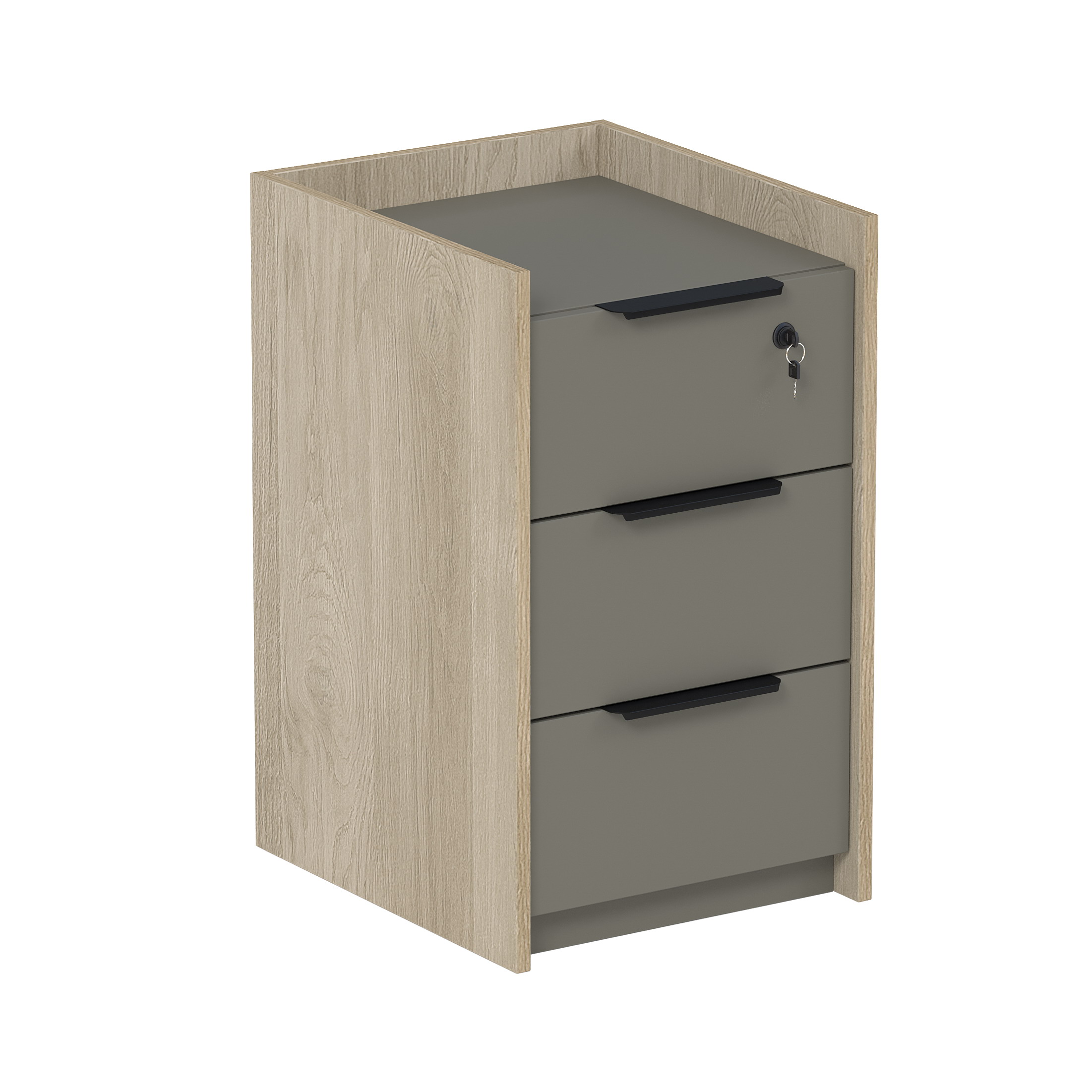 15ТПЯ.604 Тумба подкатная, с ящиками (400*460*670)