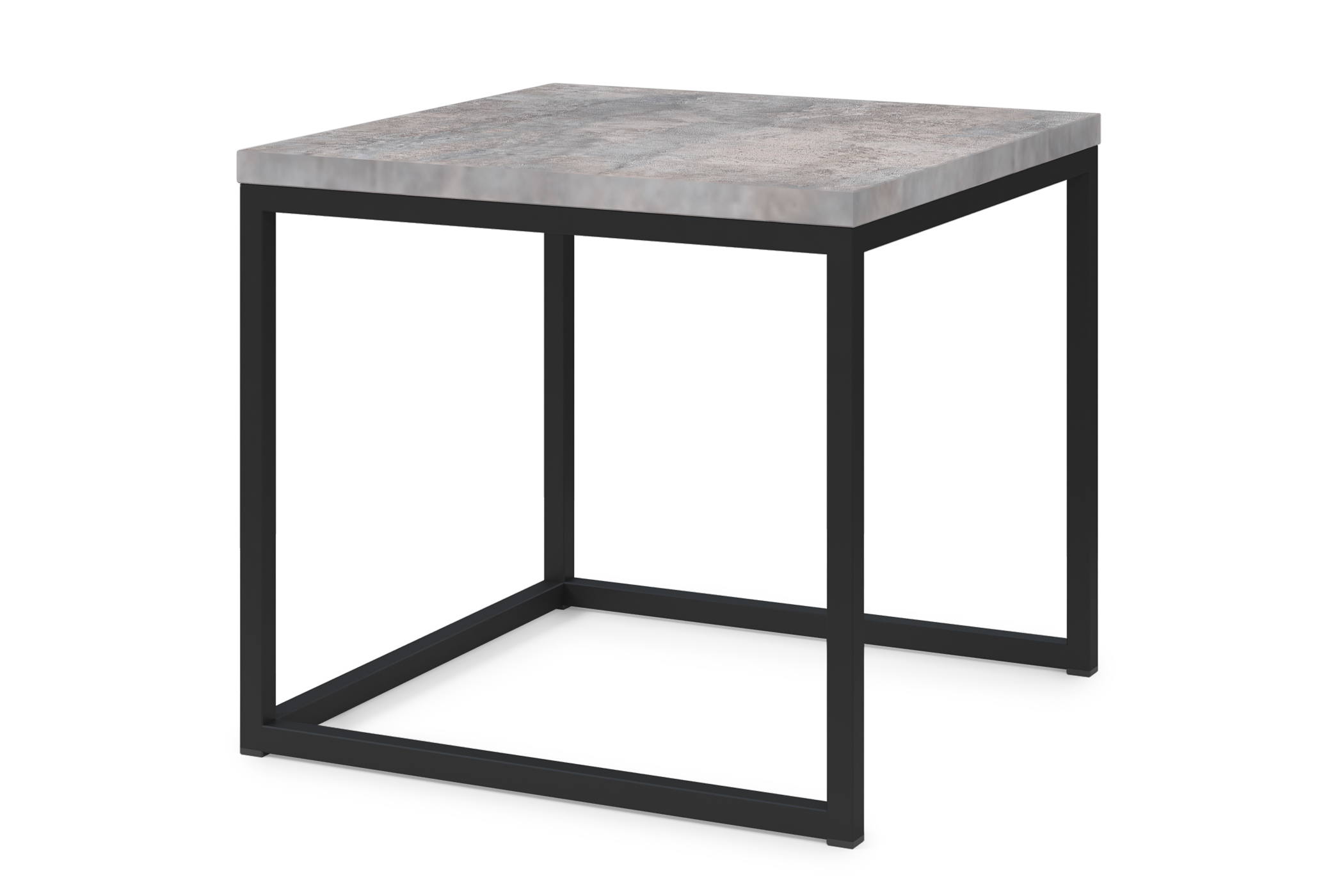 21B-LOGIC.001 Стол журнальный квадратный большой BIG LOGIC (500*500*450)