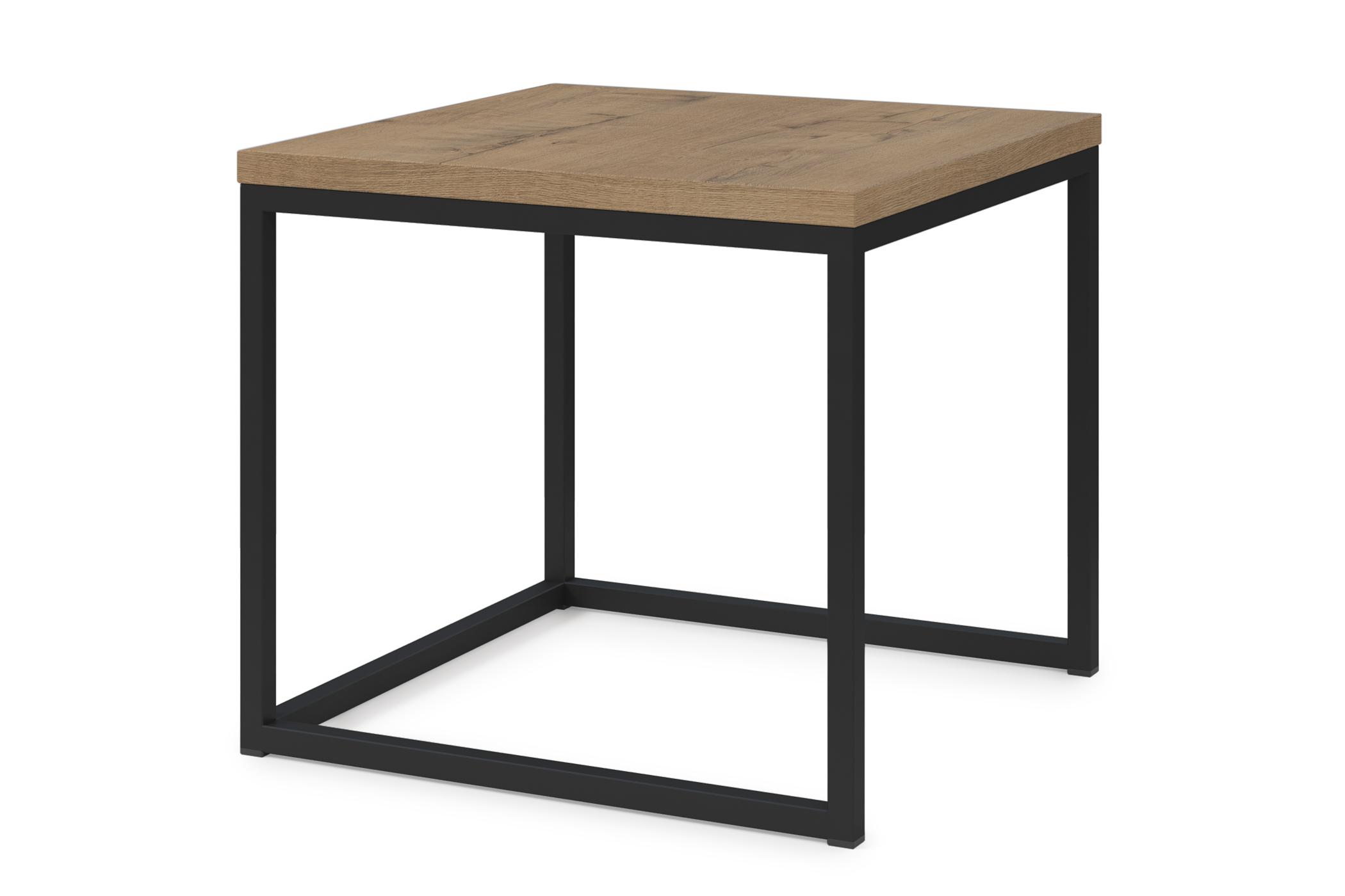 21B-LOGIC.001 Стол журнальный квадратный большой BIG LOGIC (500*500*450)