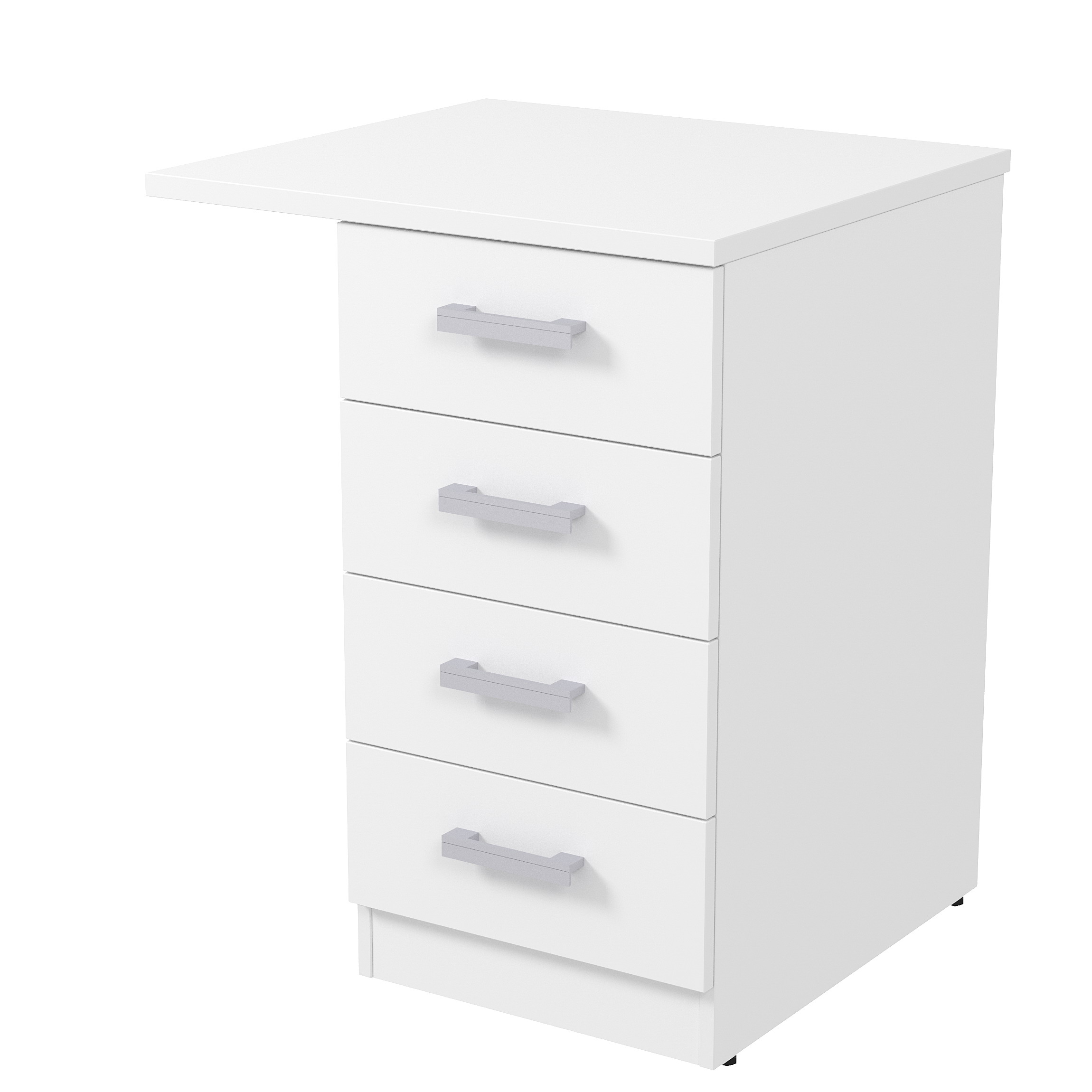 2Т.002.5 Тумба приставная с топом (550*600*750)