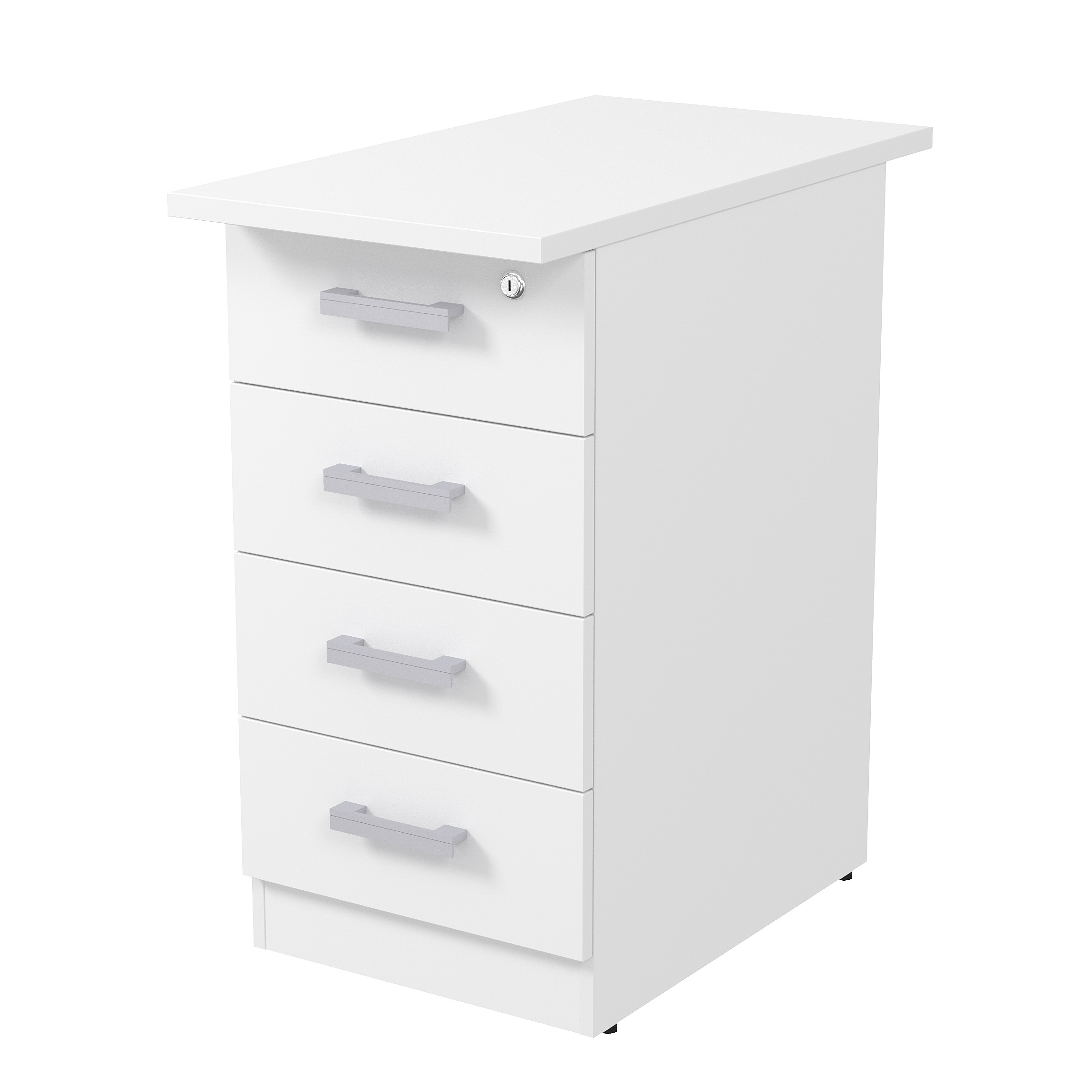 2ТЗ.002.1 Тумба приставная с топом, замок (394*700*750)