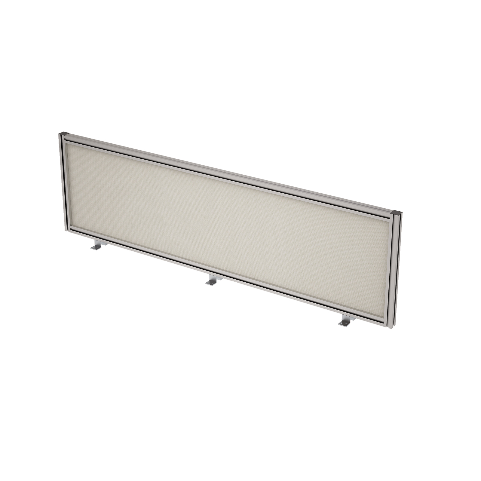 9БТ.0407.6 Барьер из ткани в алюминиевом профиле, фронтальный (1400*29*400)