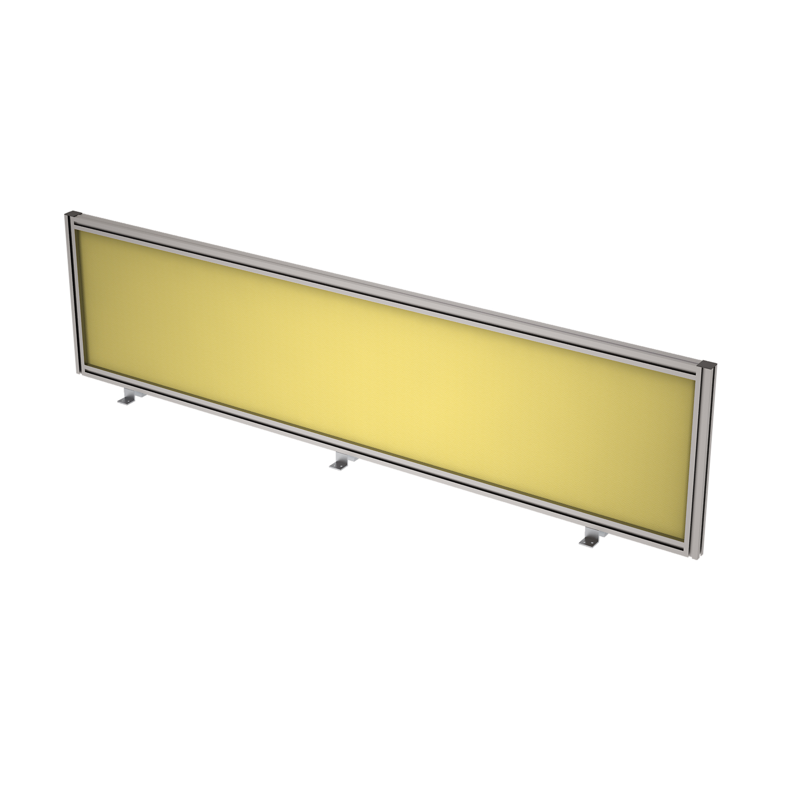 9БТ.0408.6 Барьер из ткани в алюминиевом профиле, фронтальный (1600*29*400)