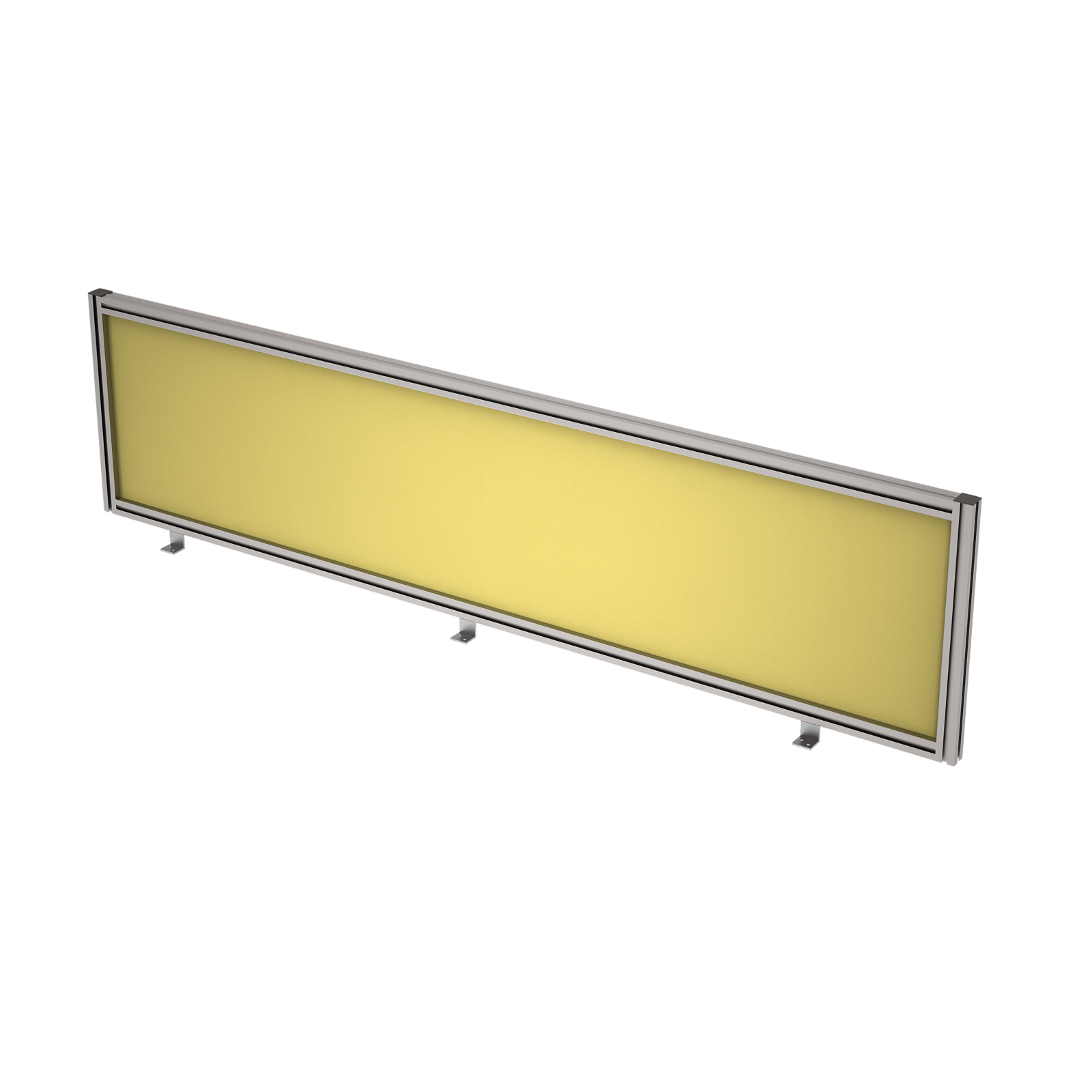 9БТ.0408.8 Барьер из ткани в алюминиевом профиле, фронтальный (1600*29*400)