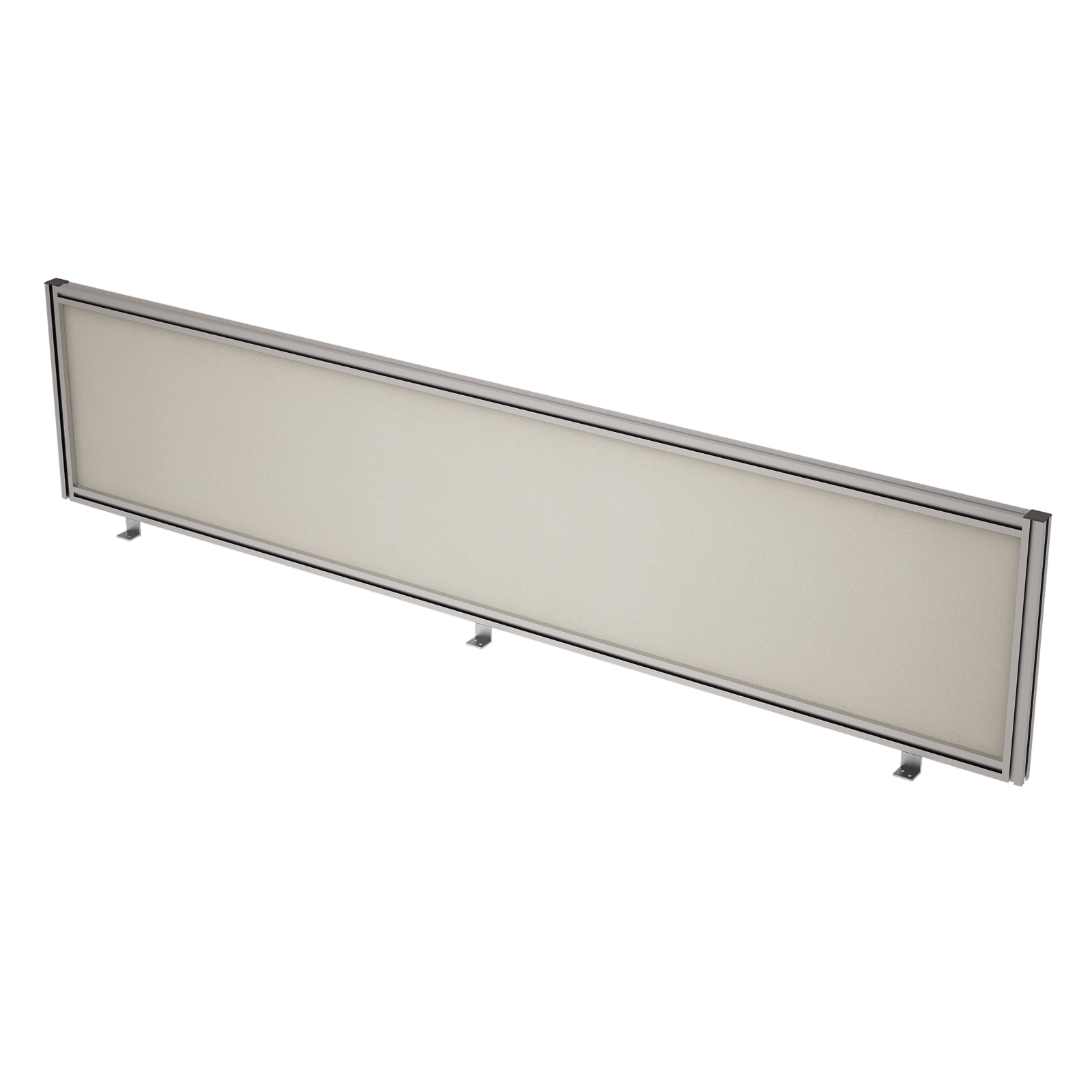 9БТ.0409.8 Барьер из ткани в алюминиевом профиле, фронтальный (1800*29*400)