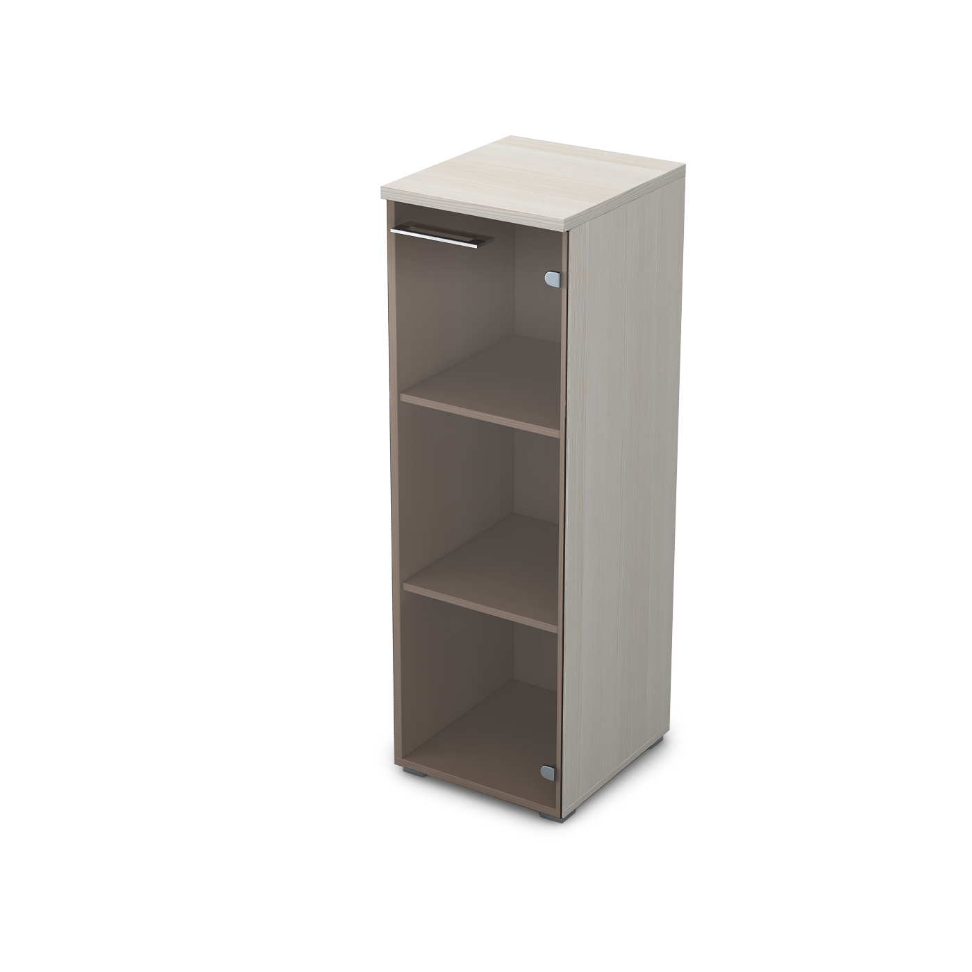 9НПД.017.3 Пенал средний со стеклом (400*450*1245)