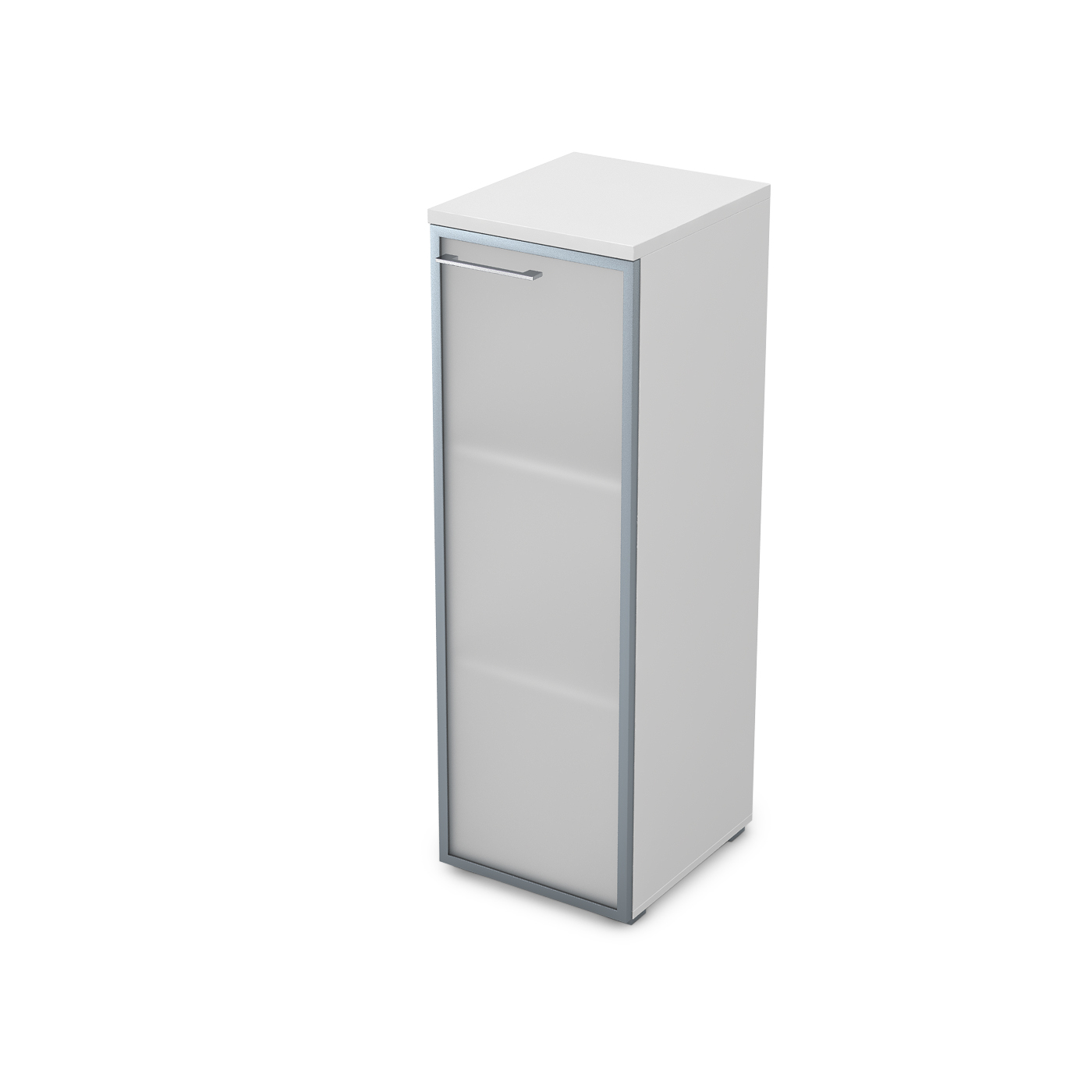 9НПД.017.6 Пенал средний со стеклом (400*450*1245) , правый