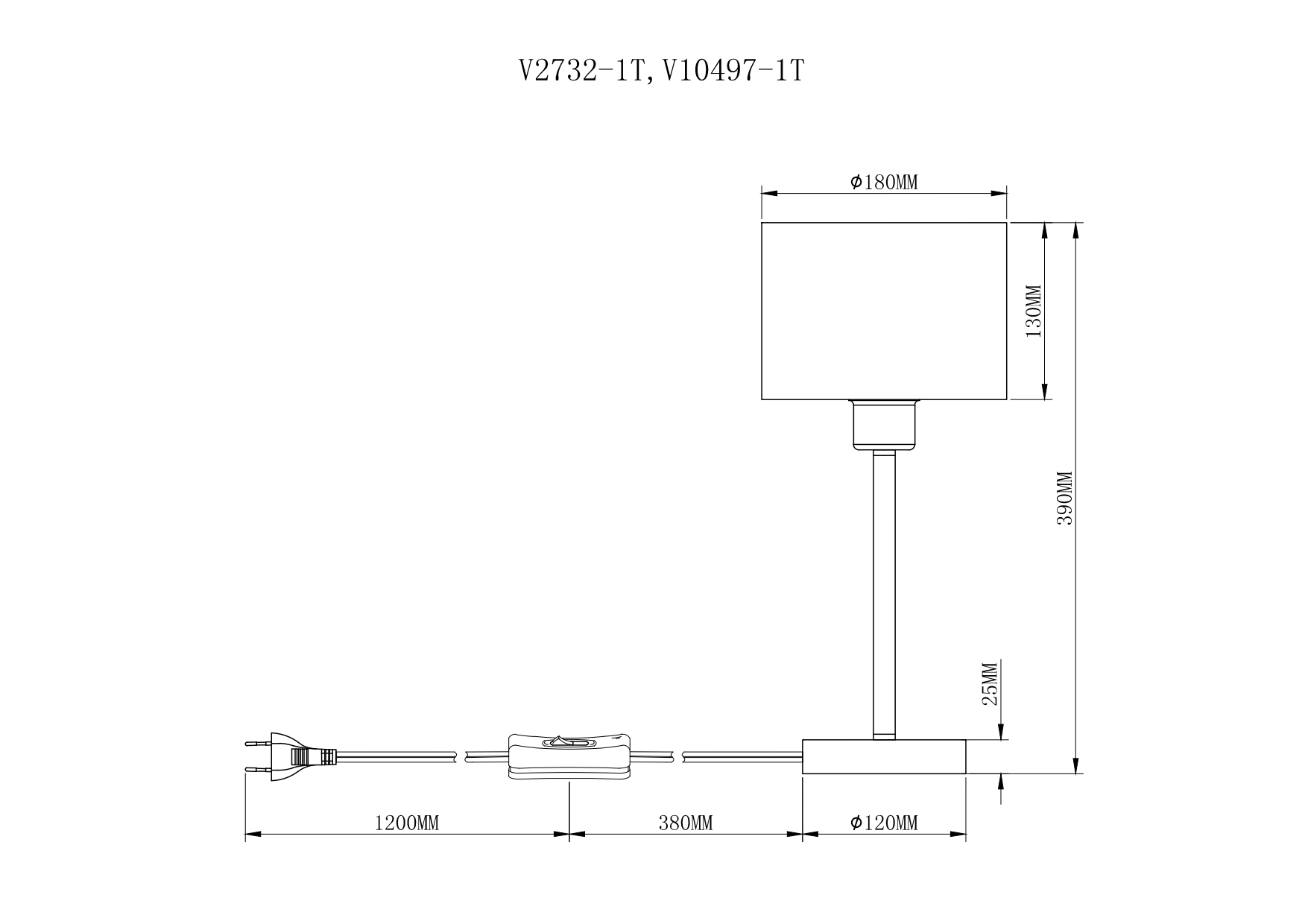 Лампа настольная Moderli V10497-1T Room — изображение 6