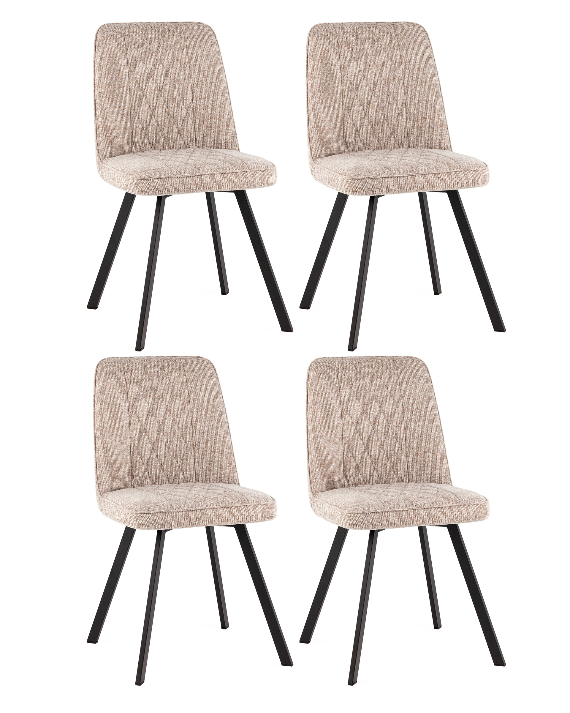 Стул Grein бежевый 4 шт.