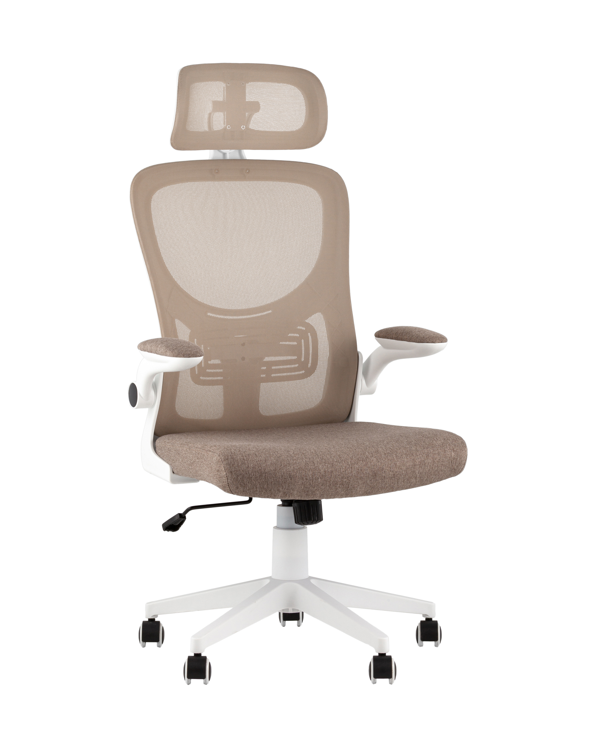 Кресло офисное TopChairs Airone бежевый ткань