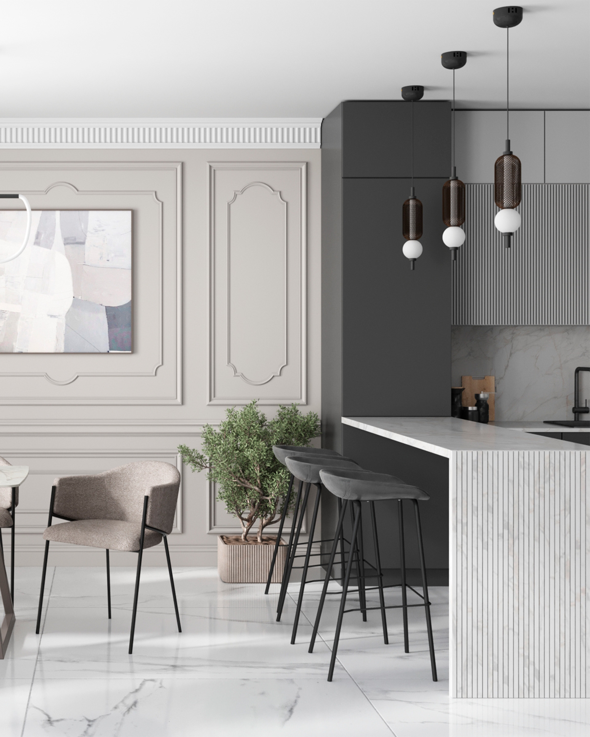 Светильник подвесной светодиодный Moderli V11251-PL Lattice — изображение 3