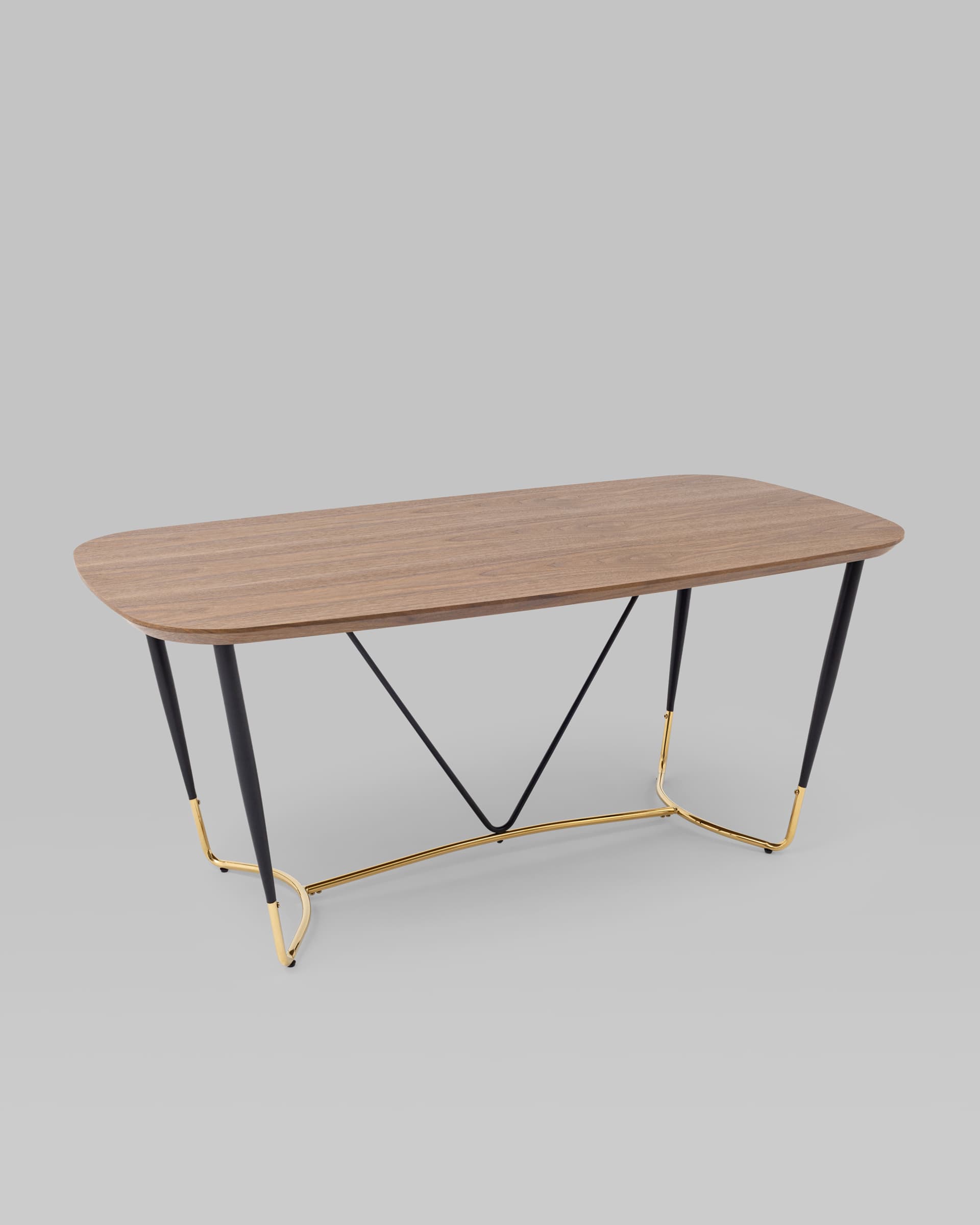 Стол обеденный Даймакс 180*90 темное дерево — изображение 2