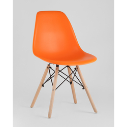 Стул Eames Style DSW оранжевый (разборный каркас) — изображение 2