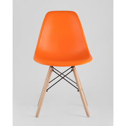 Стул Eames Style DSW оранжевый (разборный каркас) — изображение 3
