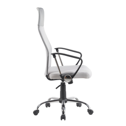 Кресло офисное TopChairs Benefit NEW серое NC — изображение 4