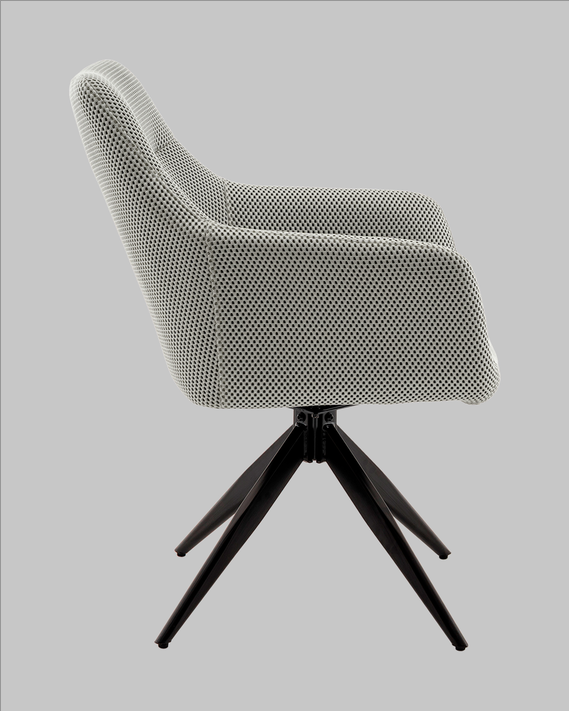 Стул обеденный Enid серо-зеленый ткань Sonic — изображение 4