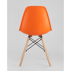 Стул Eames Style DSW оранжевый (разборный каркас) — изображение 5