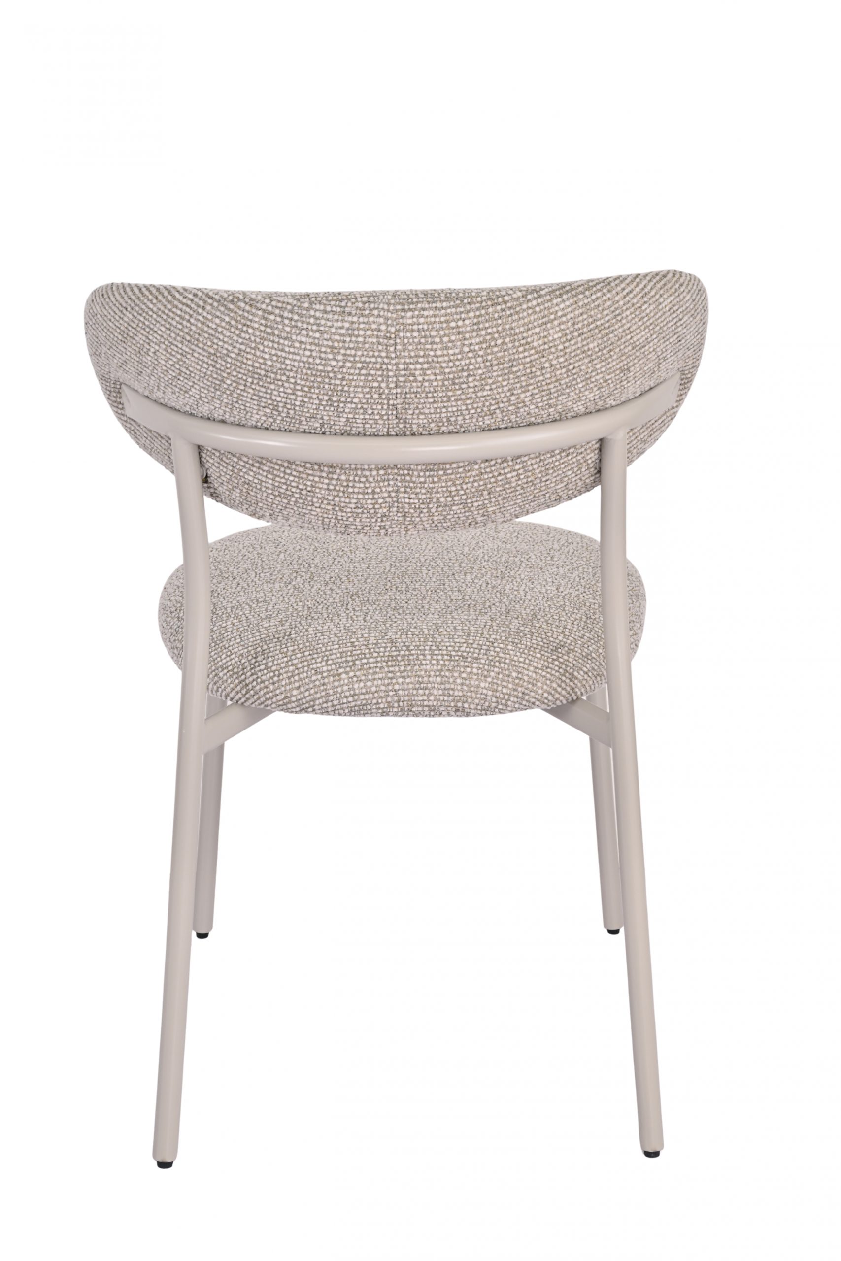 Стул обеденный Ayla бежево-зеленый кремовые ножки 2 шт. — изображение 5