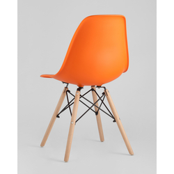 Стул Eames Style DSW оранжевый (разборный каркас) — изображение 6