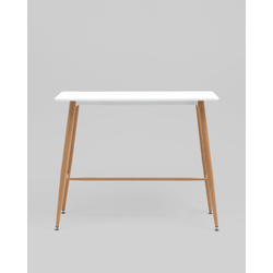 Стол барный Eames NEW DSW 120*60*106 белый — изображение 3