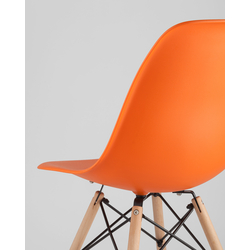 Стул Eames Style DSW оранжевый (разборный каркас) — изображение 7