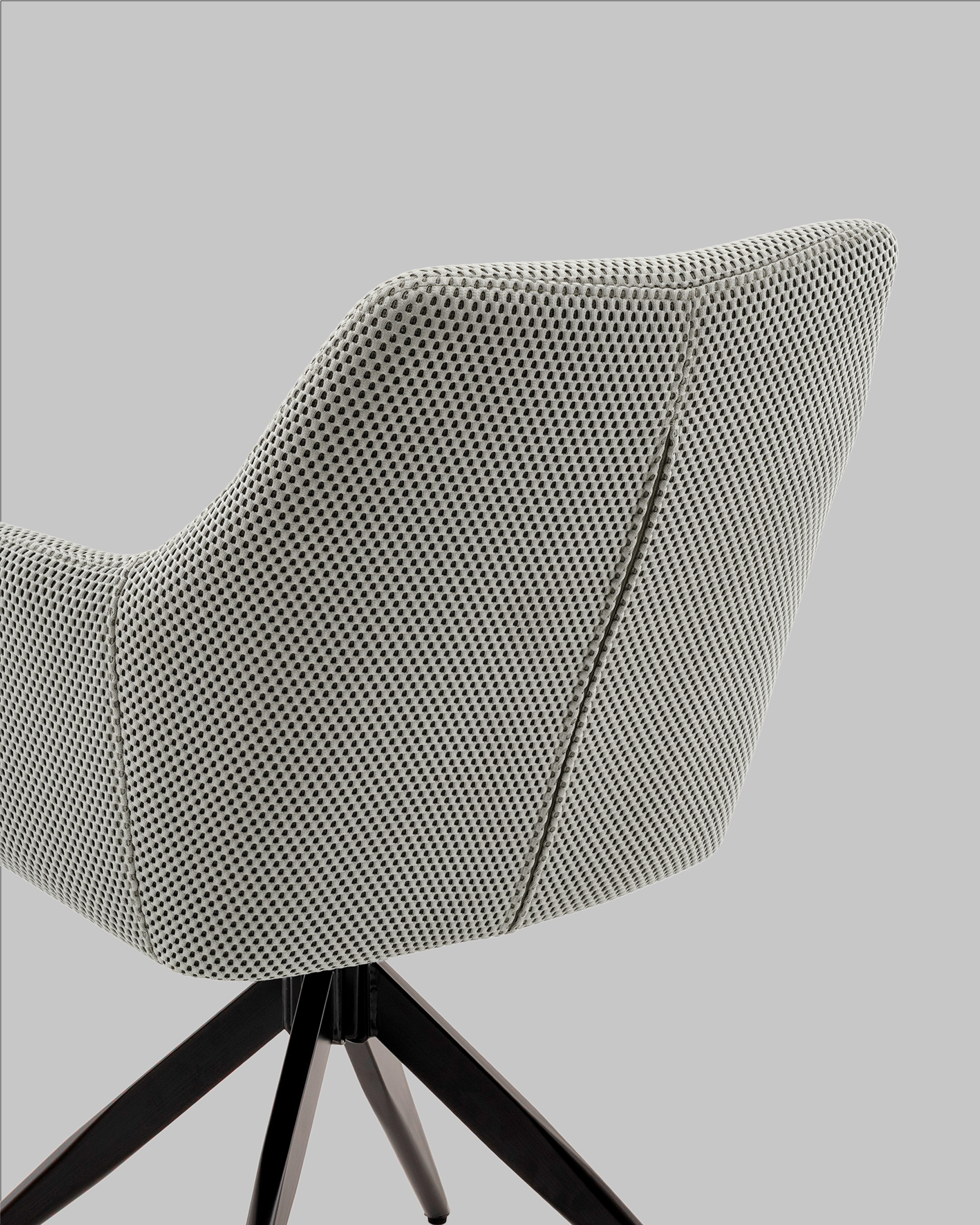 Стул обеденный Enid серо-зеленый ткань Sonic — изображение 7