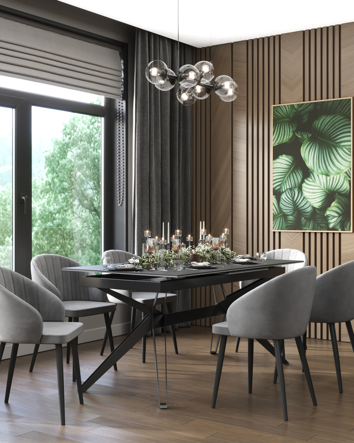 Подвесная люстра Moderli V2171-P Long — изображение 5