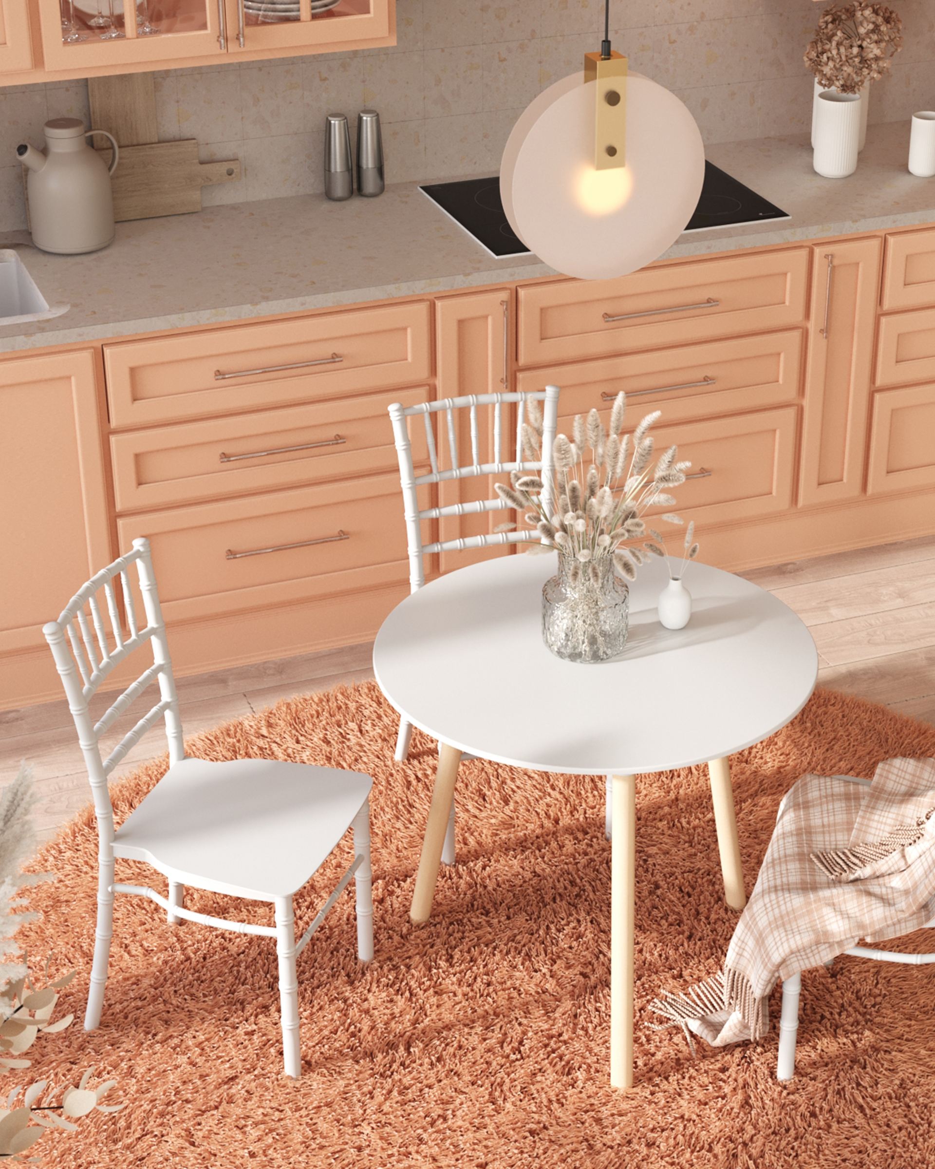 Стул Chiavari (Кьявари) пластик белый — изображение 4