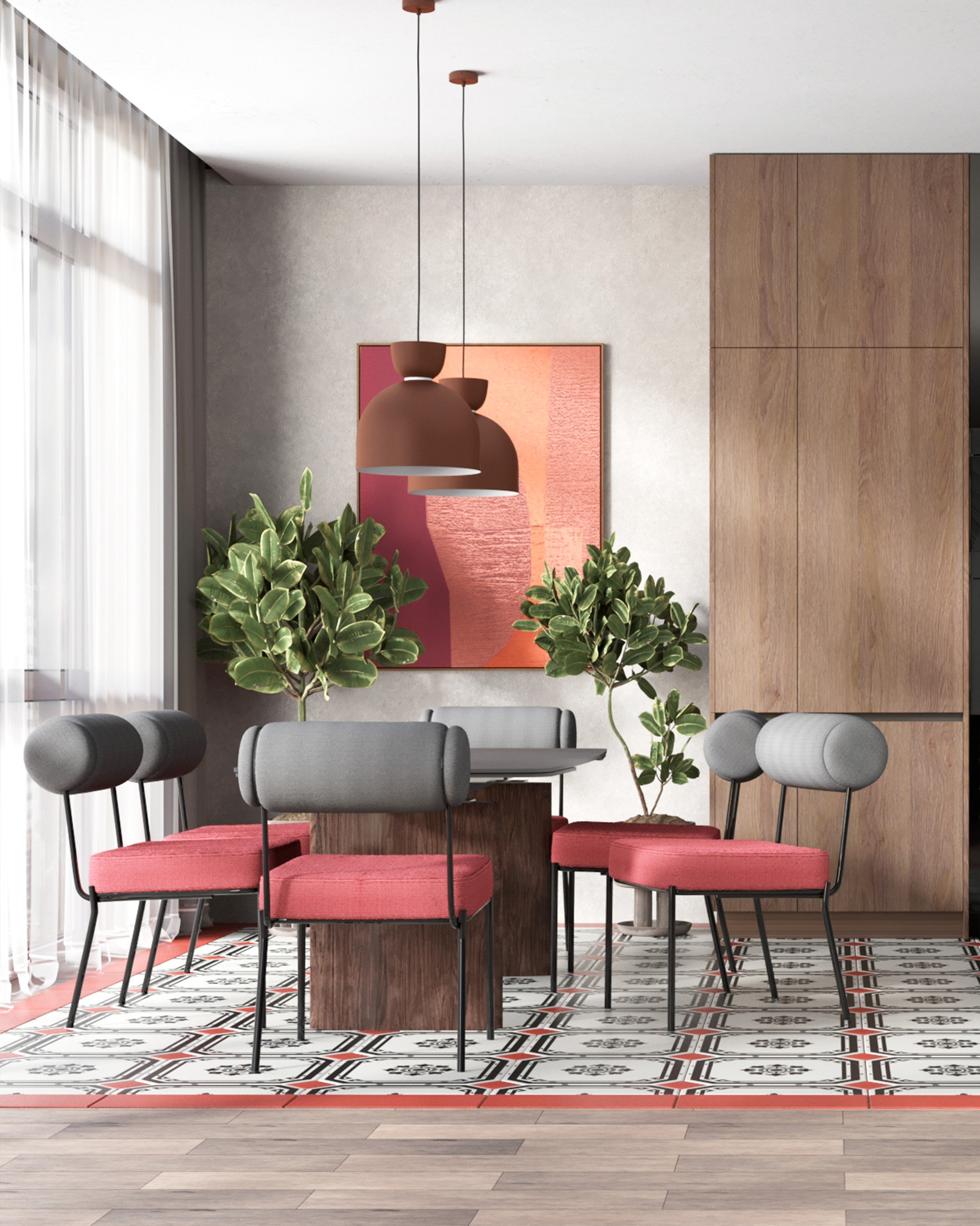 Стол обеденный Астарта раскладной 180-260х90 см керамика темная — изображение 3