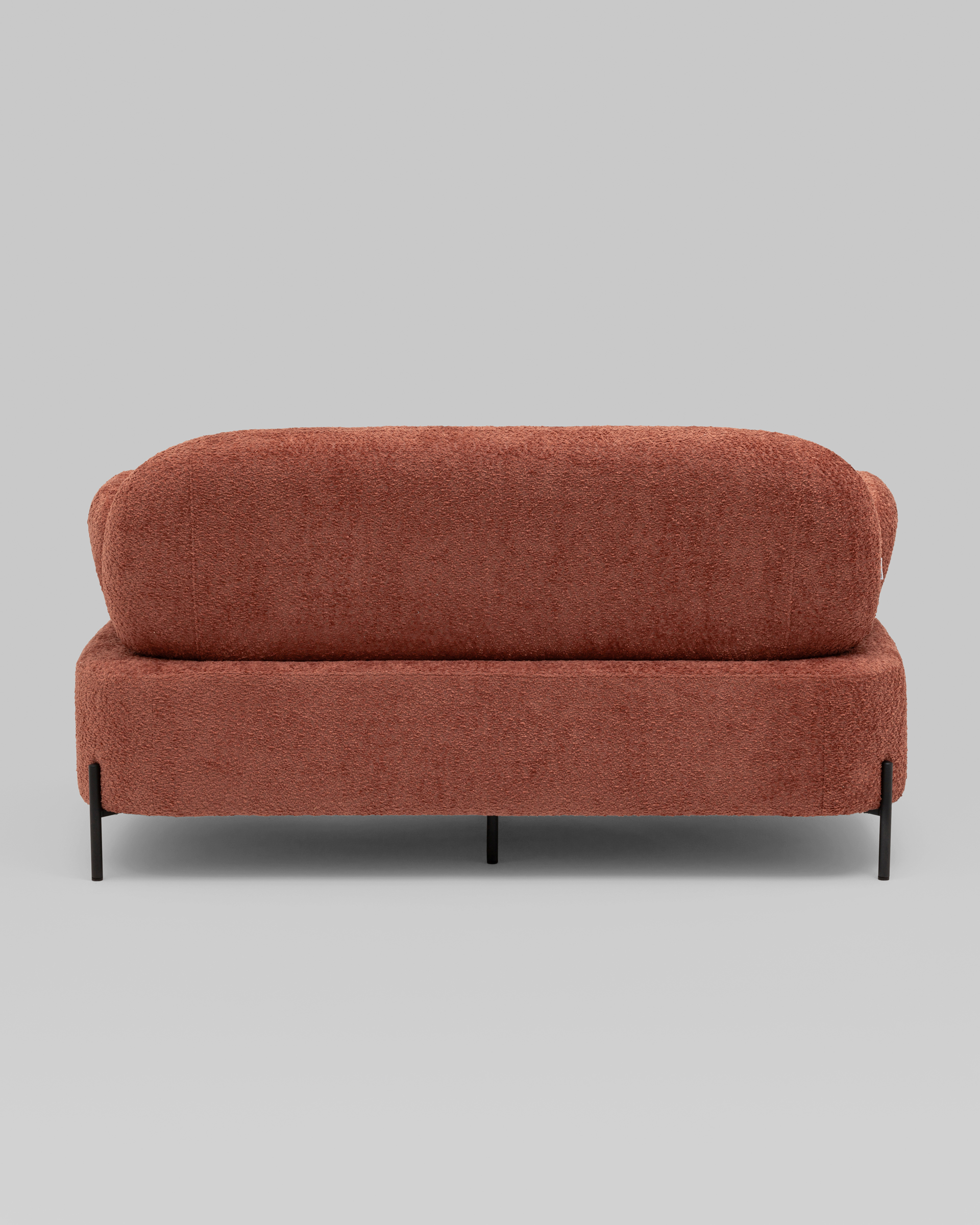 Диван Кэнди ткань букле коралловый — изображение 5