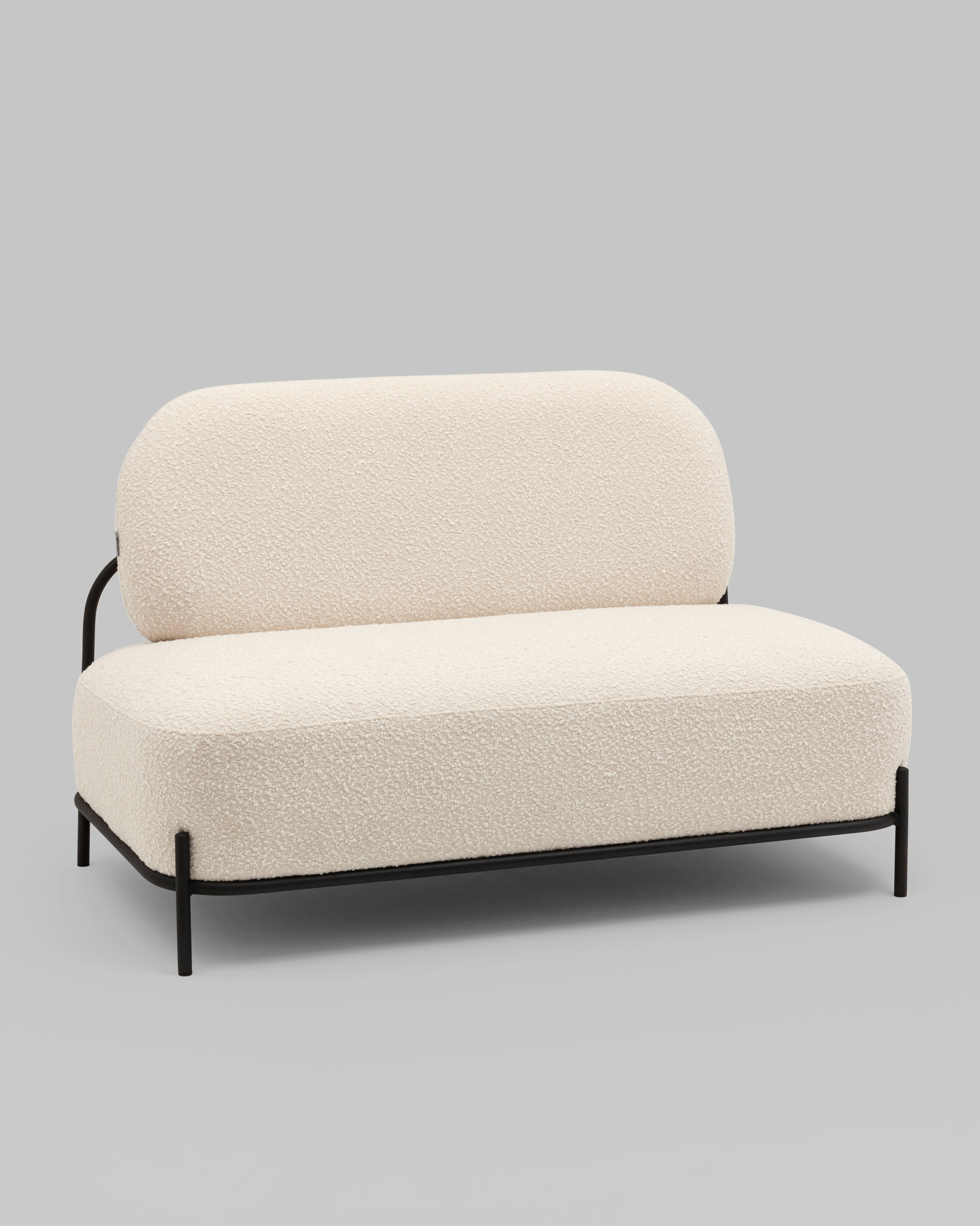 Диван Стоун new ткань букле молочный — изображение 2